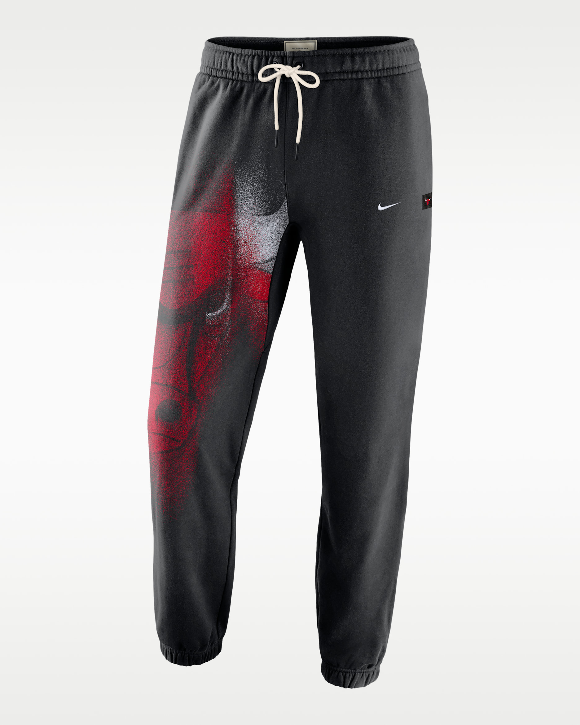 Chicago Bulls Standard Issue Men's Fleece Basketball Trousers. Nike RO